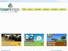 Tablet Screenshot of edgegroupafrica.com